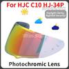 Motorcycle Helmet Visor Lens for HJC C10 Replace Anti-UV Anti-Scratch Dustproof Wind Shield Motorcycle AccessoriesSpeed Sensors 6