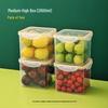 Wutuo Transparent Fridge Food Storage Boxes