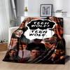 Film Teen Wolf Druckdecke warme Decke Flanschdecke weiche und bequeme Decke Haus Reise Decke Geburtstagsgeschenk