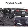 1/36 Ford Mustang Rennwagen Modell Spielzeug Metall Diecast Simulationsfahrzeuge Modelle Rückziehspielzeug Sammlung für Jungen Geburtstagsgeschenk