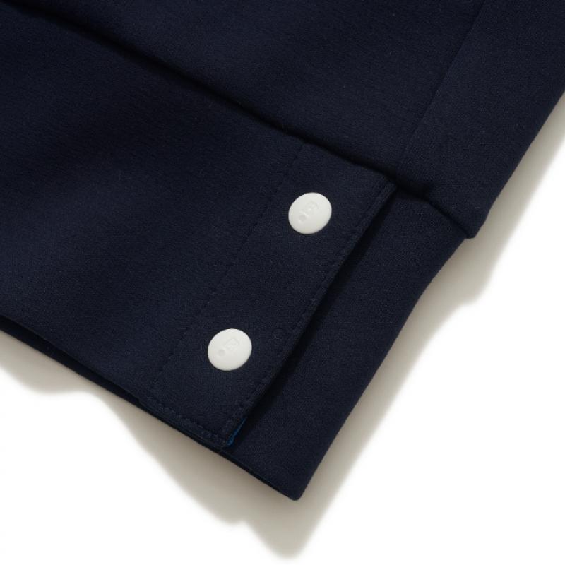 Blu DoT Half Zip Volume T shirT Plus Ny