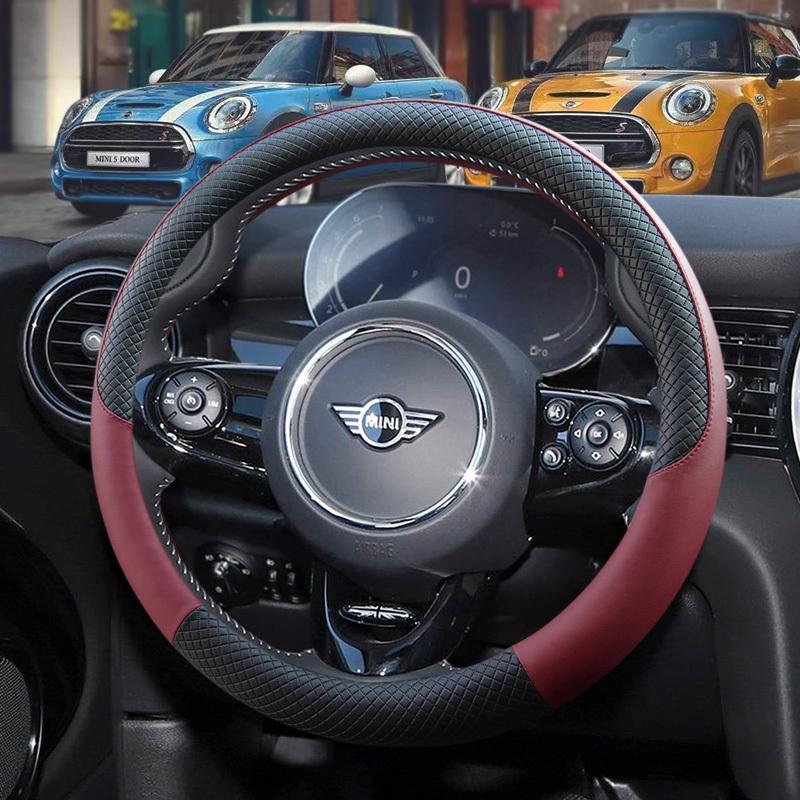 Accessories Suitable for BMW Mini Cooper Steering Wheel Cover Countrymen One Fun Non-slip Grips