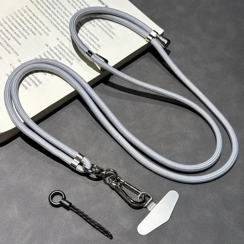 Universal Adjustable Phone Lanyard Detachable Neck Cord For Mobile Key Lanyard Colorful Neck Strap Pendant With Card Accessories