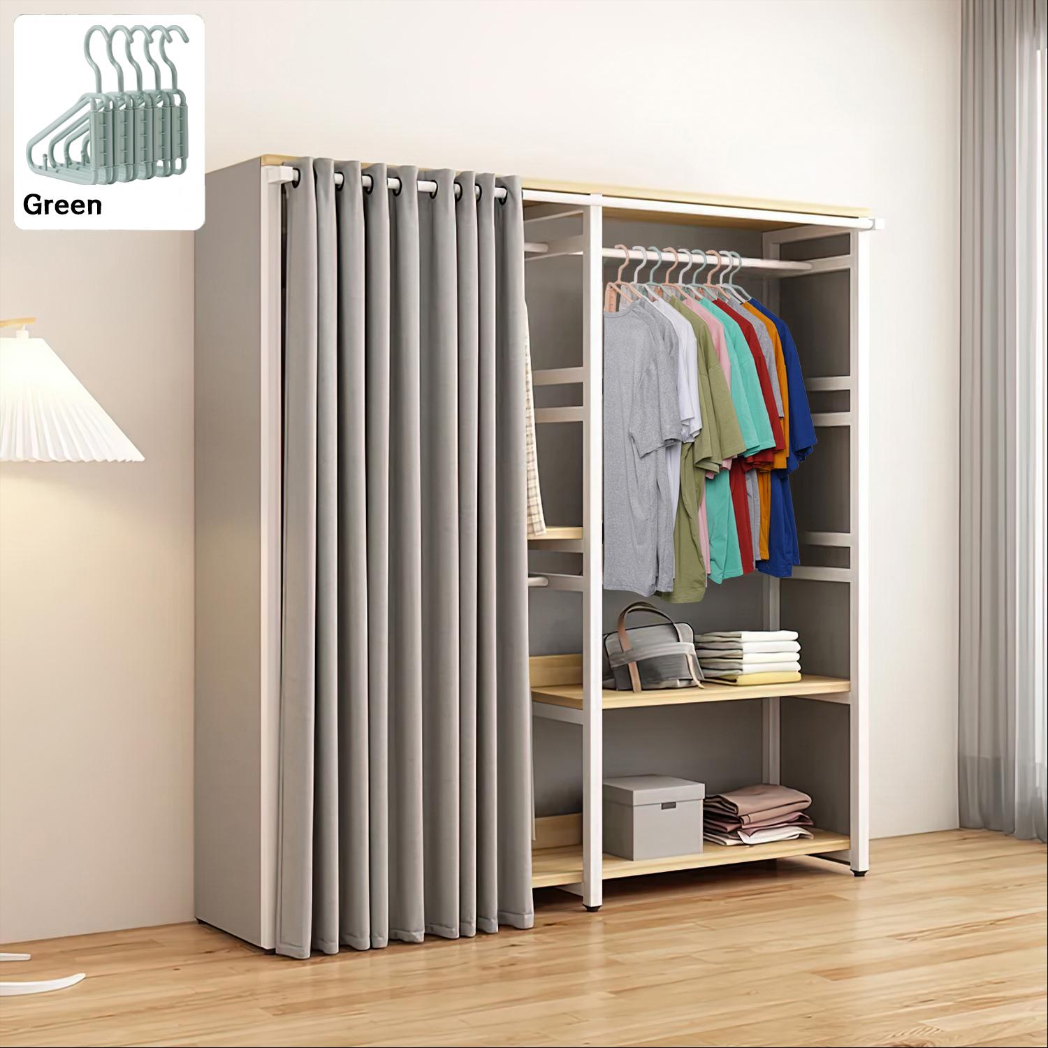 2025 NEW Fold in Half Hangers Clothes Storage Racks For Travel Caravans Bathroom Closet Dorm Closer to The Wall 1pc 2679₽