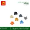 Non-Toxic 87Pcs/Lot 15469Flower Base With 4 Holes Building Blocks Moc Accessories Compatible With Assembles Bricks Children Toys Gi