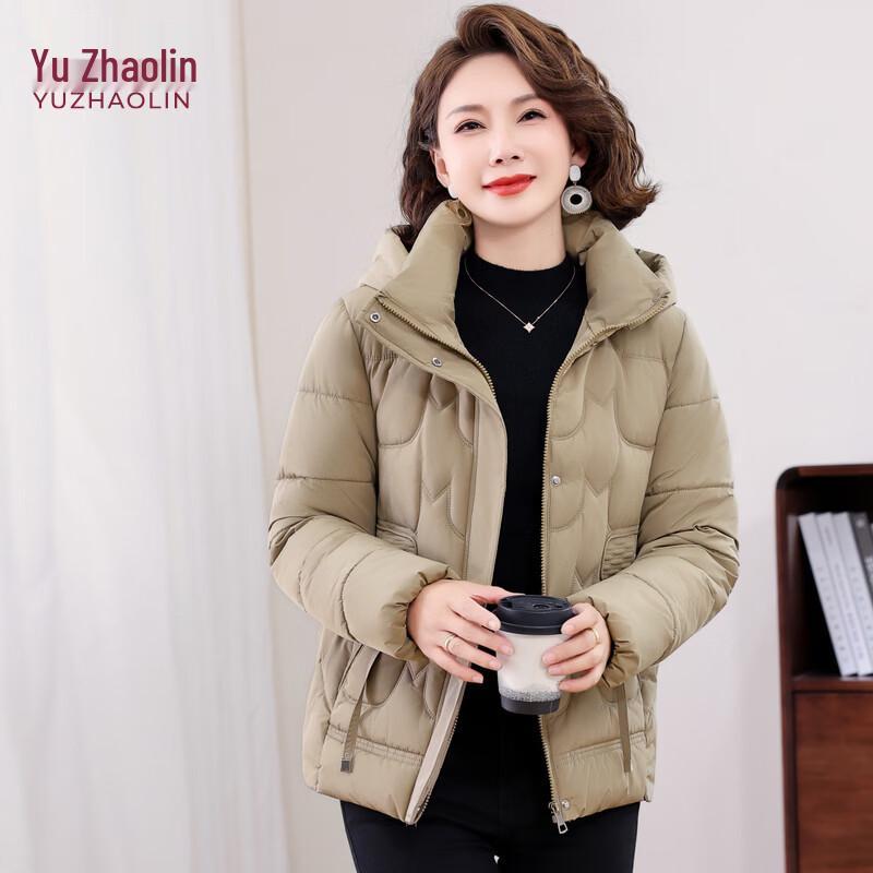YUZHAOLIN Women s Detachable Hood Padded Winter Coat XL