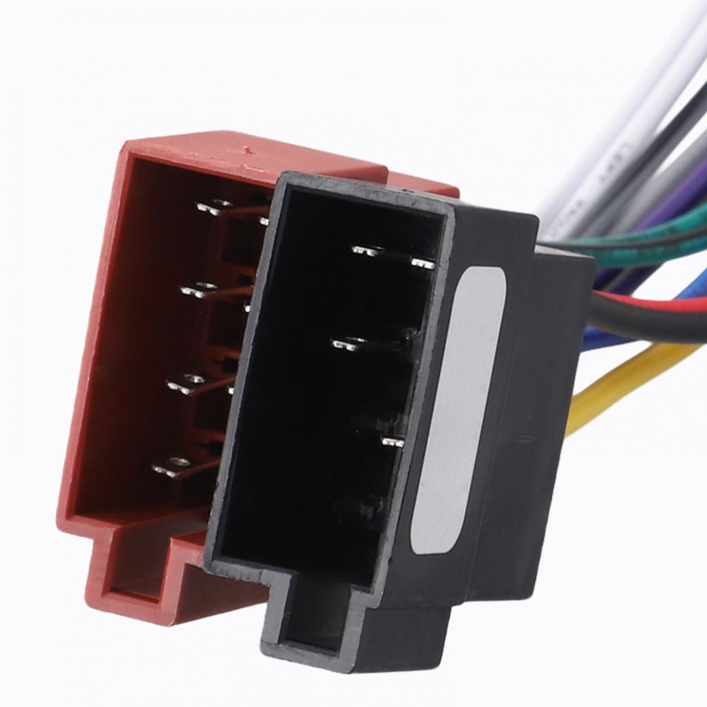 Car Radio ISO Adapter Din Connector Pin Cable Pin Car Radio ISO Adapter