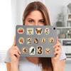 50 Faded Retro Stickers: Graffiti Décor for Phone, iPad, Laptop, Guitar, or Water Cup