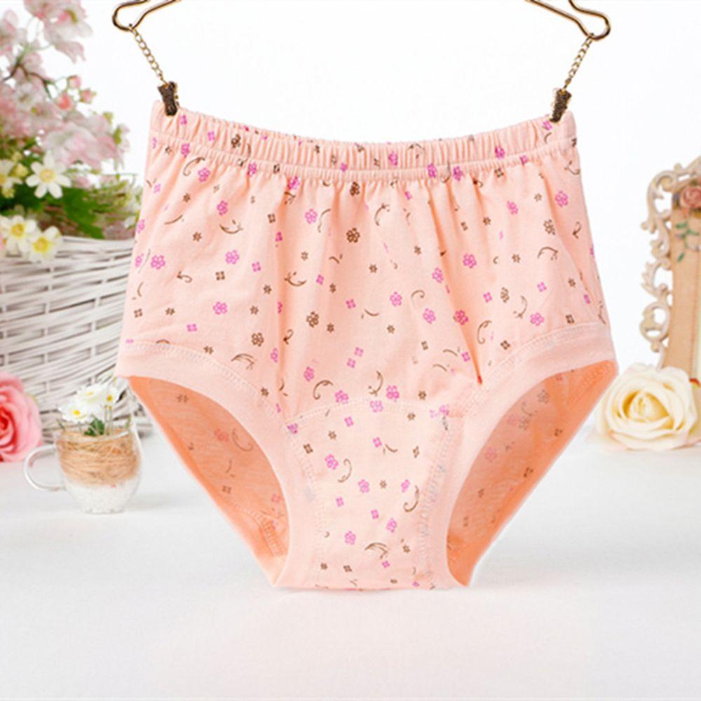 And Elderly Mother Plus Size Cotton Panties Flower Panties Elderly Underwear Female Lingerie