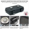 Under-Car Hidden Magnetic Storage Box, Waterproof Portable Tactical Tool Case for Camping