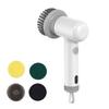 Electric Cleaning Brush Cordless Rechargeable Power Scrubber Deep Cleaning Design Scrubber Home Cleaning Gadget