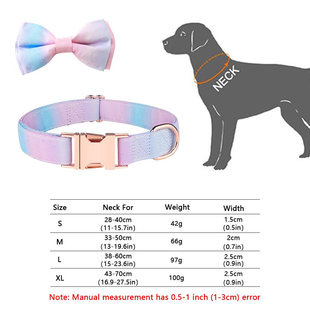 

Классический ошейник для собак с бабочкой, быстросъемная пряжка для девочек и мальчиков, удобные мягкие милые ошейники для щенков, маленьких, средних и больших собак S Neck 28-40cm