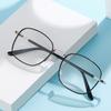 Photochromism Metal Square Glasses Women Men Luxury Eyewear Leisure Commute Female Male Clear Anti Radiation Filter Glasses