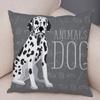 Office Living Room Home Pillowcase Dalmatian Schnauzer Pillowcase Car Ornaments