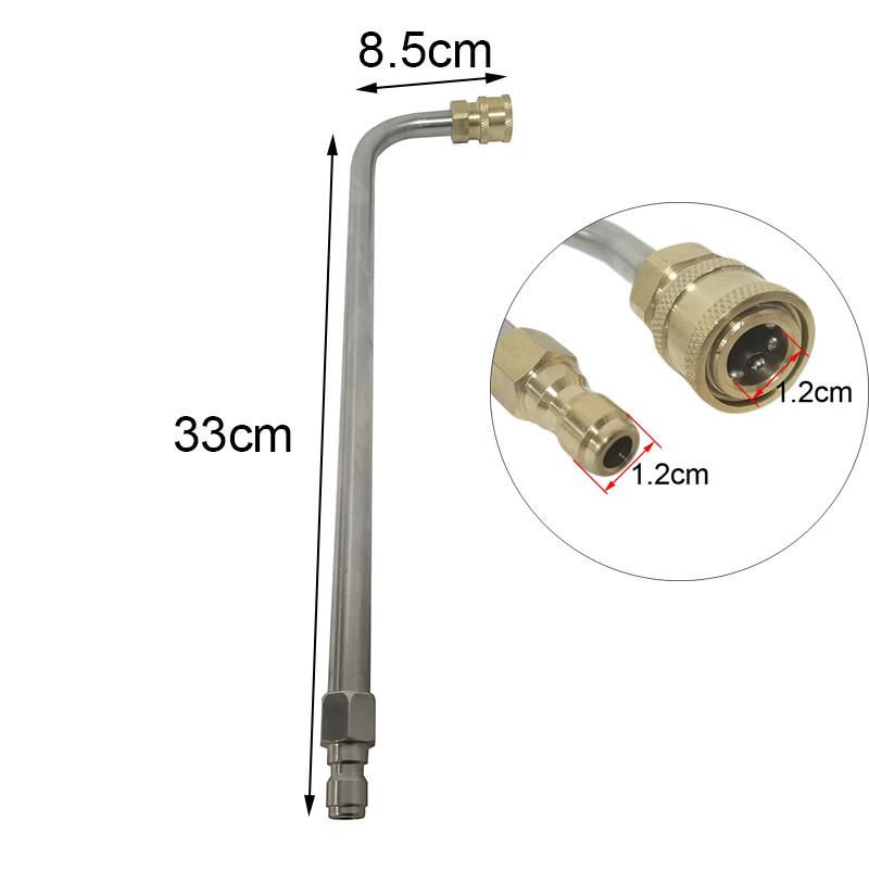 

Водяной пистолет высокого давления для мойки автомобилей, удлинительный стержень для мойки под давлением, насадка для чистки водостоков, насадка/шланг 1/4 с быстрым соединением