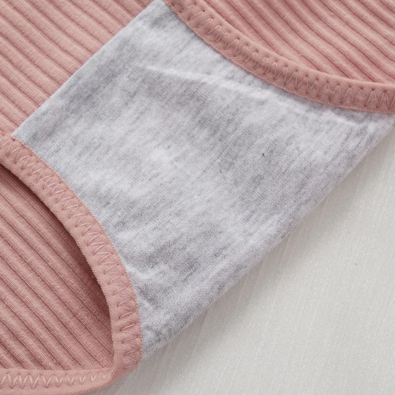 Women's Menstrual Leakage Prevention Menstrual Panties Cotton Plus Size with Pocket Trousers