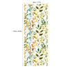 17.7 x45.6 Stained Glass Window Film, Static Cling Window Privacy Film Decorative For Bedroom