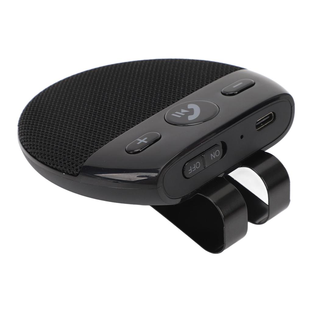 Auto Bluetooth Lautsprecher Bequeme Nutzung Freisprech-Telefonlautsprecher mit Visierklemme für Fahrzeug