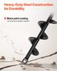 Auger Drill Bit 1.57 x 8.67 in Earth Spiral Post Hole Digger Planter Tool