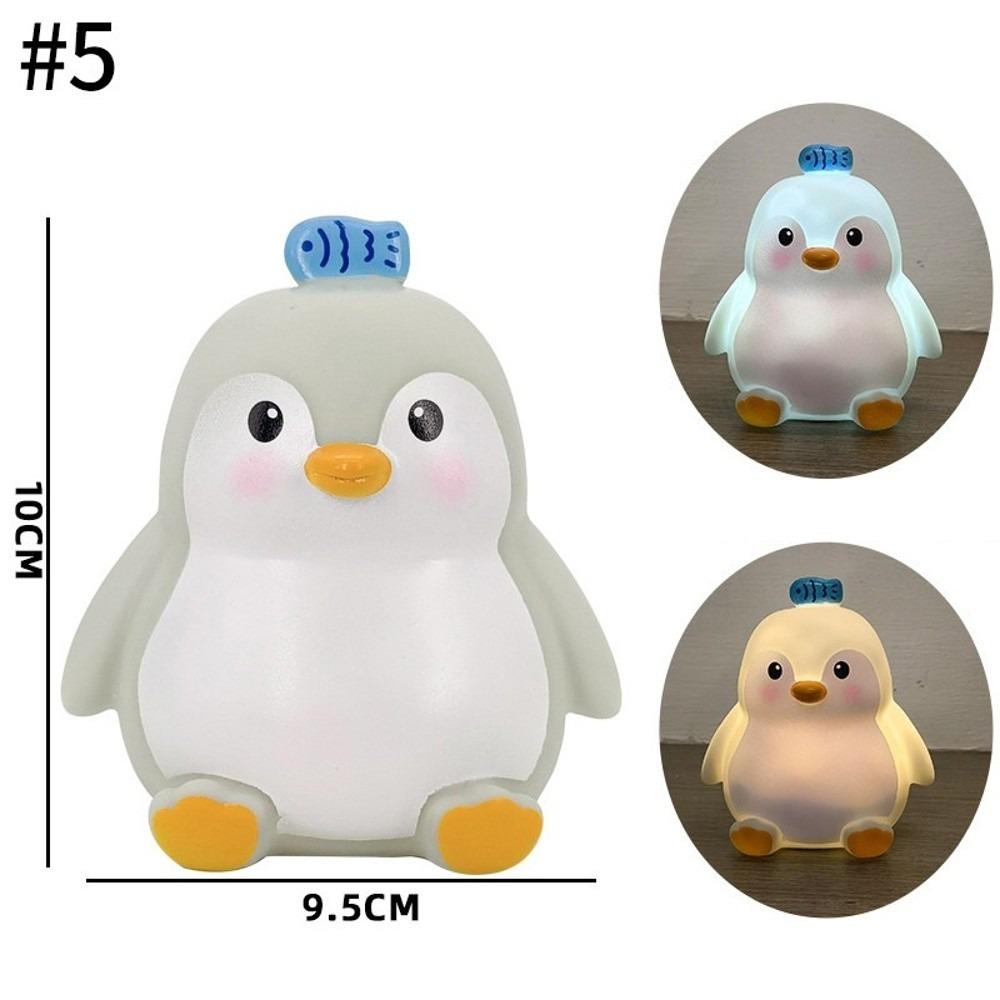 Home Desktop Ornaments Bedroom Bedside Sleeping Lamp Capybara Warm Light Pinch Lamps