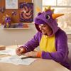 Onesie Kigurumi Pajamas Spyro Costume Disguise : 175-185Cm