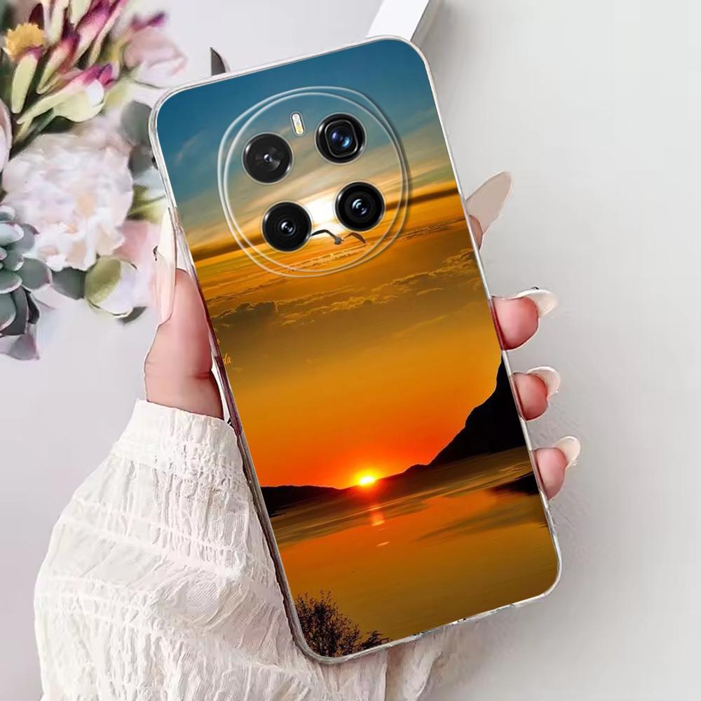 For Honor Magic 7 Pro Silicone Case Cute Pattern Soft Clear TPU Phone Cover For Huawei Honor Magic7 Pro Funda Transparent Bumper