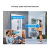 Three Lens Security Camera Outdoor, Outside Cameras for Home Security with Cord, IP66 Waterproof, AI Tracking, Light Alarm, Color Night, 2-Way Talk