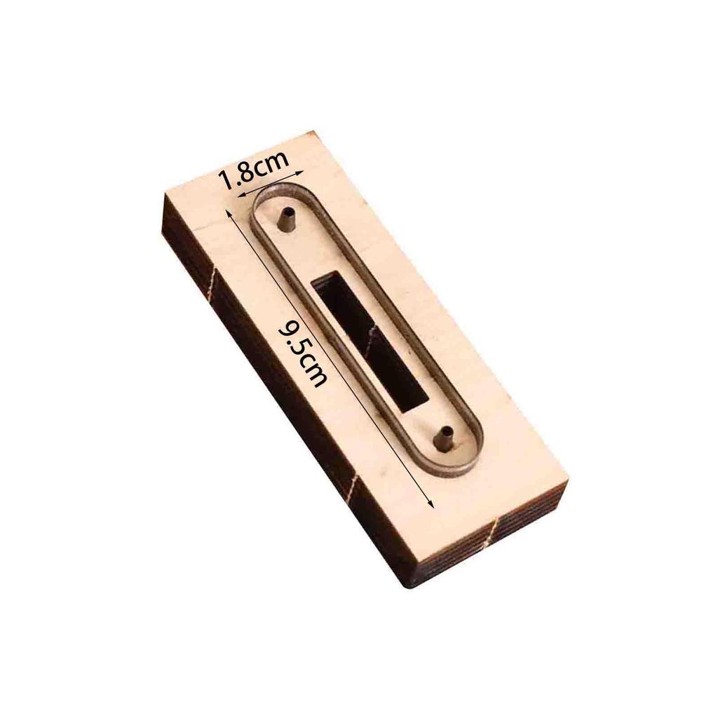 Leather Craft Die Cutting Leather Die Cutting Die Strip Cutter DIY Pendant