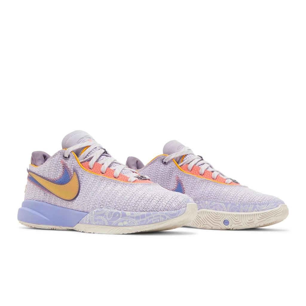 Nike LeBron 20 EP 'Purple Gold' (Unisex) Violet Frost / Metallic Gold / Purple Pulse / Canyon Purple / University Gold / Magic Ember