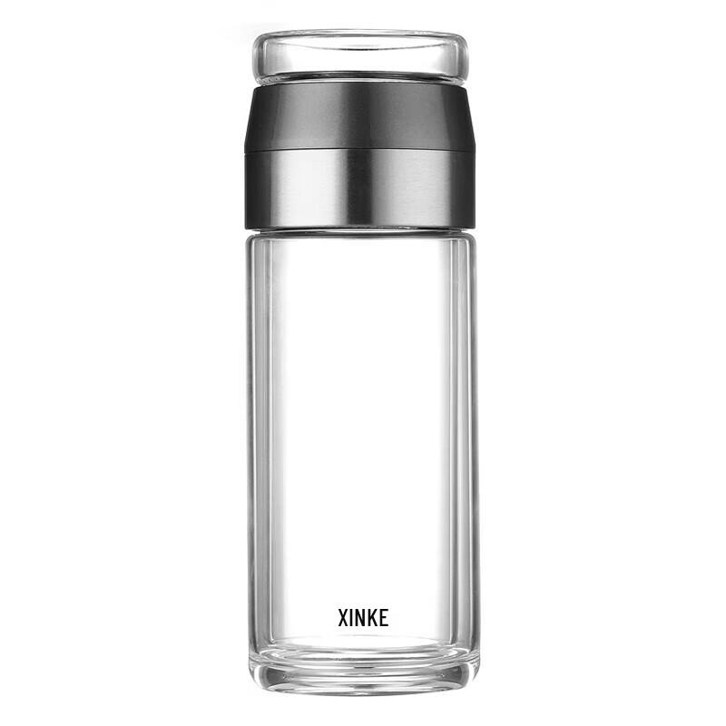 Xinke Double-Wall Tea Infuser Glass Bottle