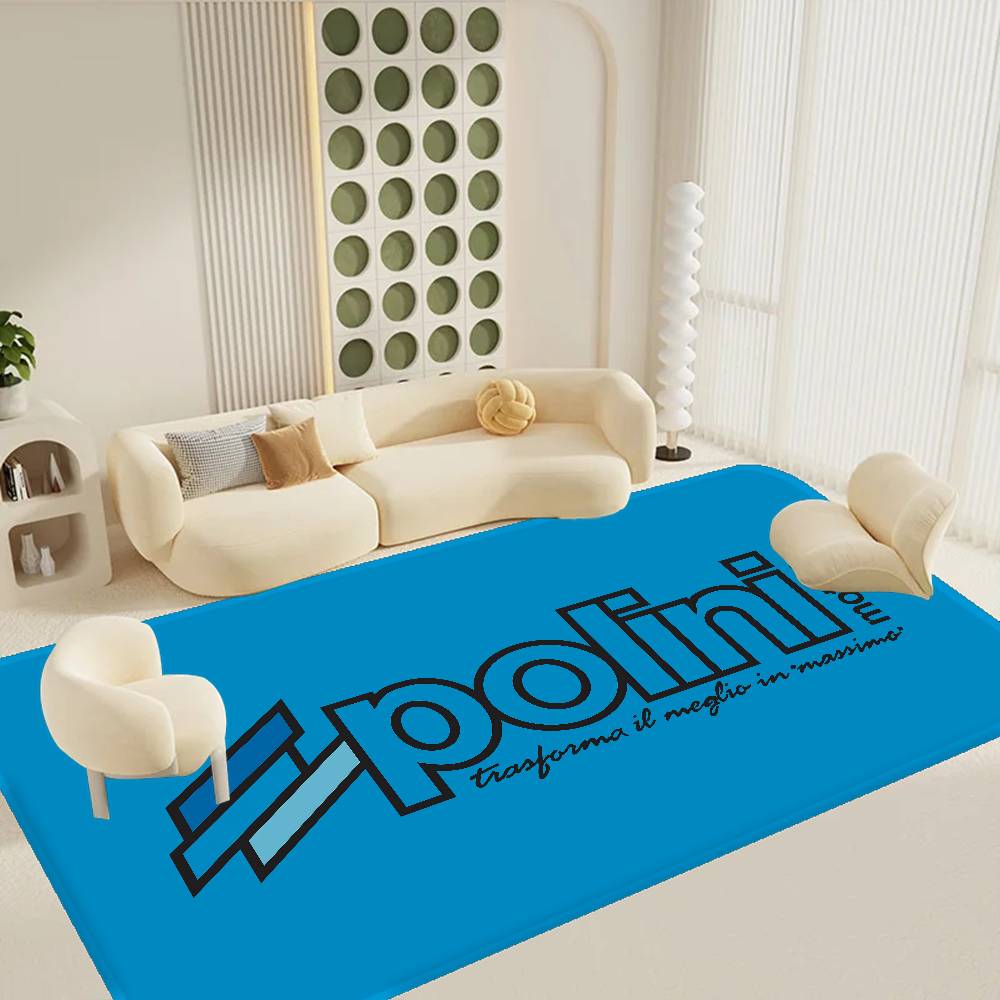 P-Polini-Italy S-Scooter Hallway Carpet Washable Non-Slip Living Room Sofa Chairs Area Mat Kitchen Doormat Area Rug