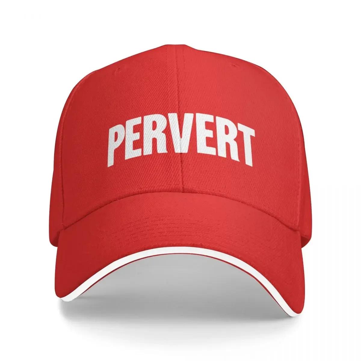 Pervert Baseball Cap Big Size Hat Golf Cap Sunhat Unisexs Luxury Womens Adjustable