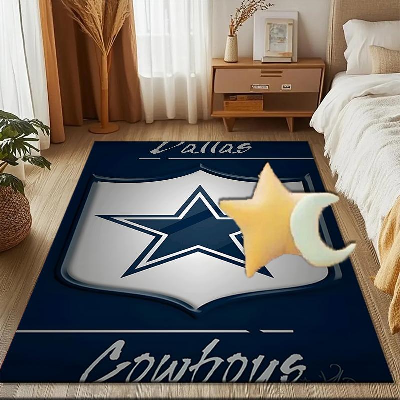 Amerikanische Flagge Cowboys Teppich Spielteppich, Fußmatte für Schlafzimmer Wohnzimmer Eingangsbereich Teppich, Wohnkultur Idee Geschenk für Weihnachten Geburtstag