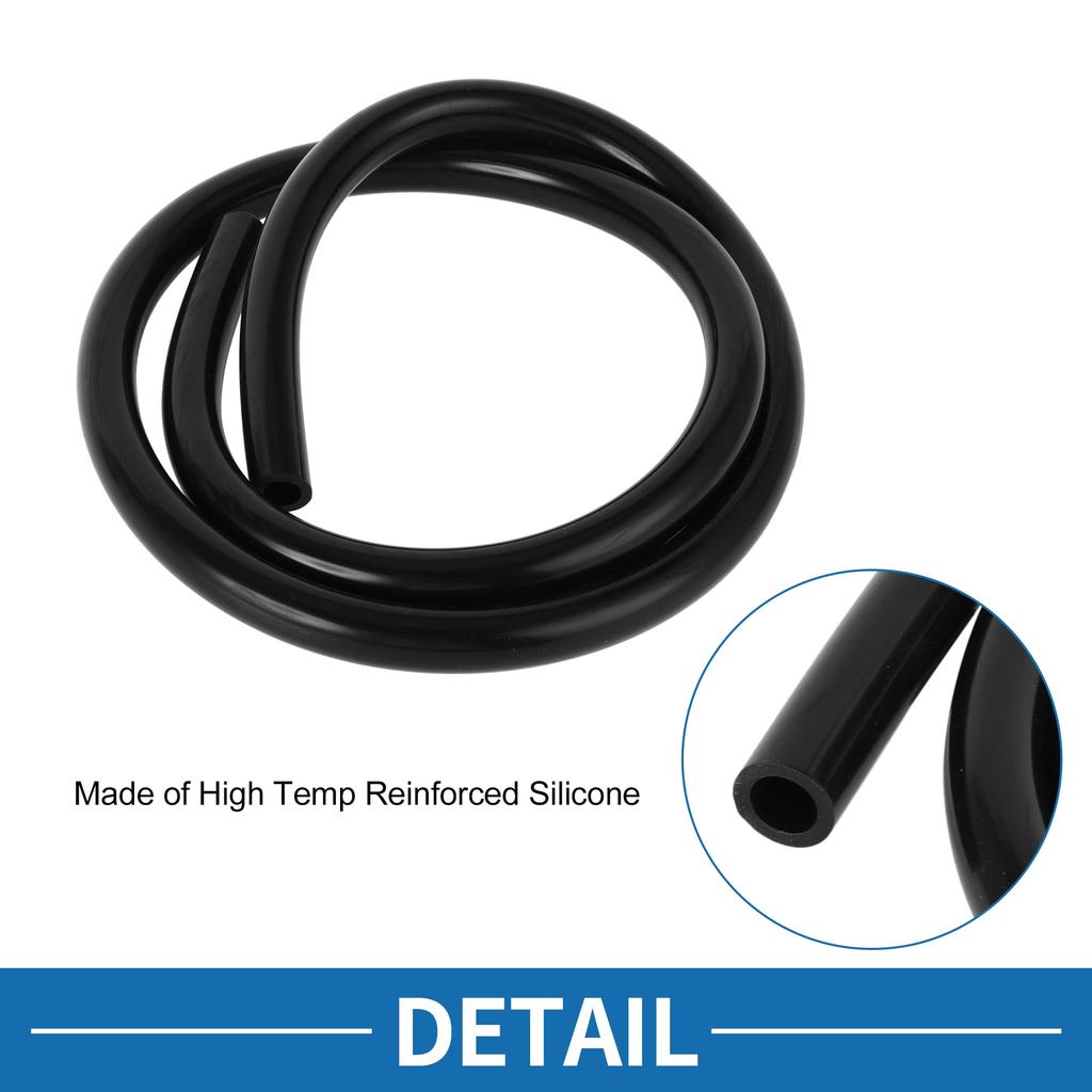 ABSOPRO Silikon-Vakuumschlauch Hochtemperatur 3,3 Fuß 3/8
