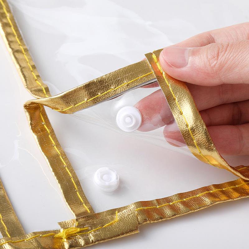 Waterproof Bathroom Hanging Storage Bag for Towels, Clothes, and Underwear