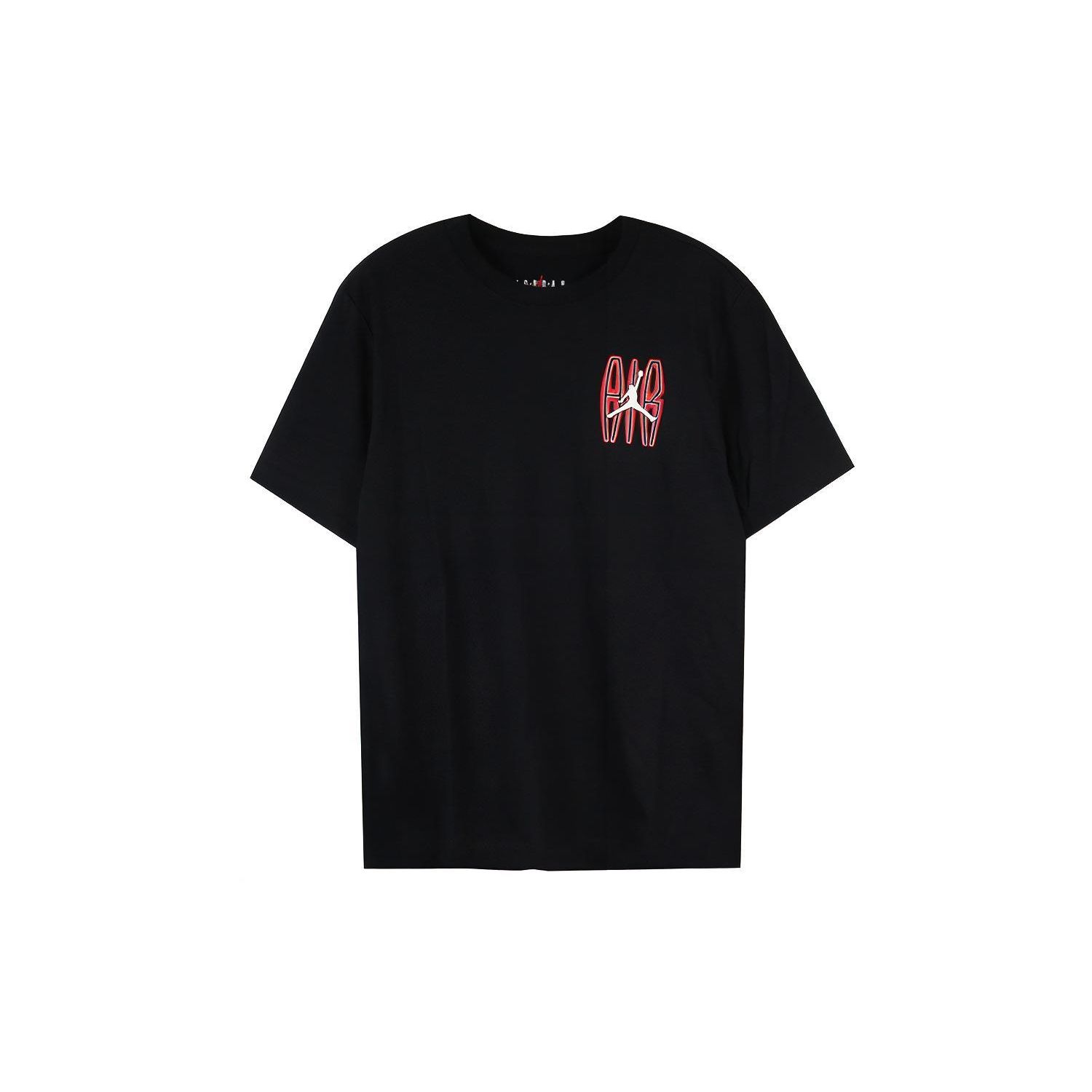 

Мужская баскетбольная футболка с короткими рукавами и логотипом Air Jordan Jumpman, черные AQ3706-010 XL