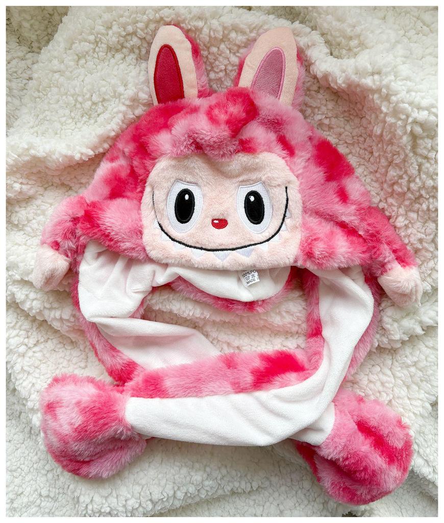 Pălărie Creativă Păpușă Elf - Drăguță, Amuzantă, Articol de Acoperământ cu Cap Mobil pentru Copii, Jucărie pentru Decompresie și Vindecare