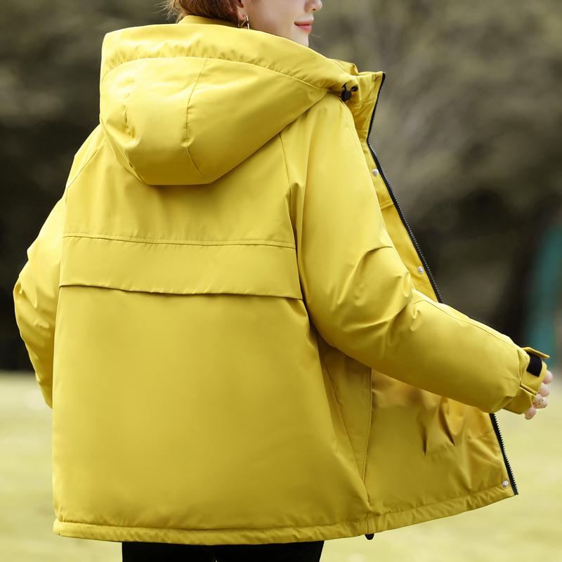 Modă Palton Femei Jachete de Iarnă cu Glugă Largi Groase Calde Parkas Femei