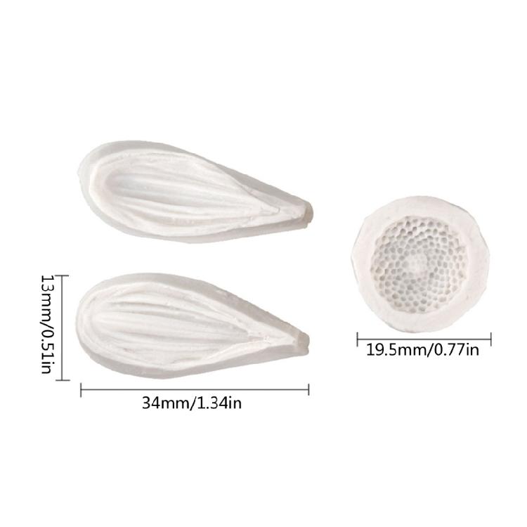 Stampi per Cioccolato in Silicone Forma Pistillo Margherita Accessori da Cucina per la Cottura Teglie