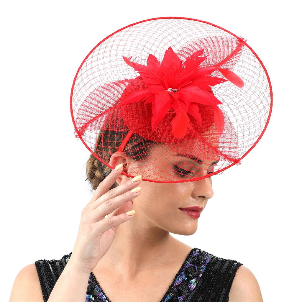 Women's Fashion Headbands Teas Party Headwear Romantics Handmade Headdress for Romantics Styling and Various Event
