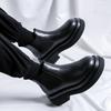 Smoke Boots Men's 2024 Autumn and Winter New Platform Martin Boots Chelsea Academy Short Boots 5016-R