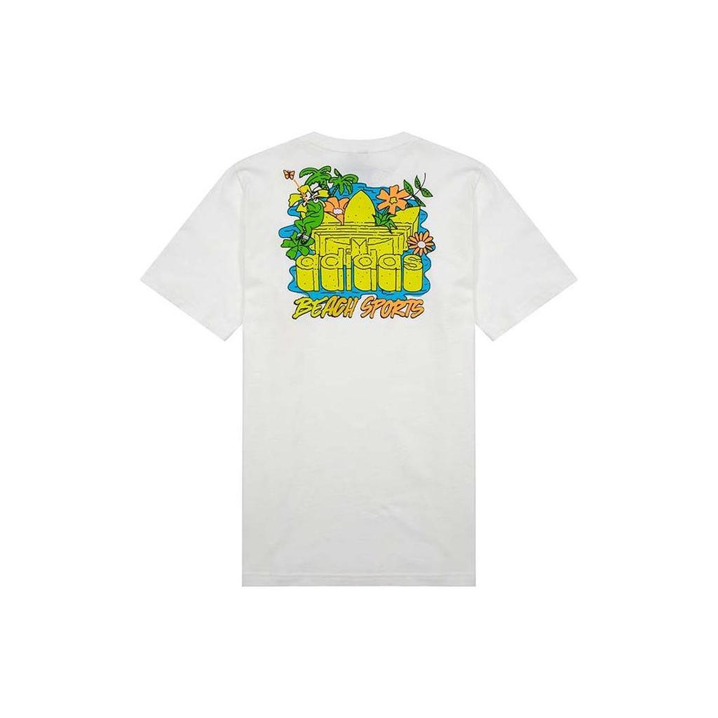 Adidas Originals Drop Shoulder Sleeve T Shirt Men's White HC7143