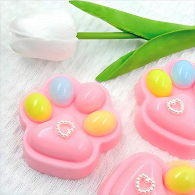 Cat Paw Squeeze Toy Stress Relief Kitten Paw Pinch Sensory Toy