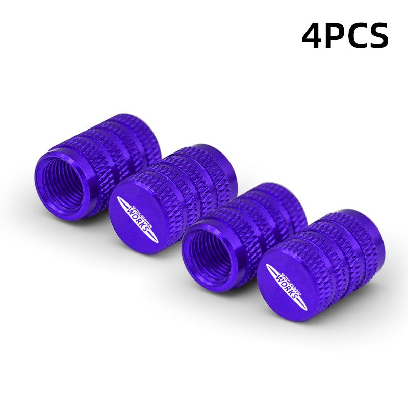 Car Wheel Tire Valve Caps Tyre Stem Covers Airdust Waterproof For MINI Cooper One JCW Countryman Clubman R60 R57 R55 R56 R53 TD1