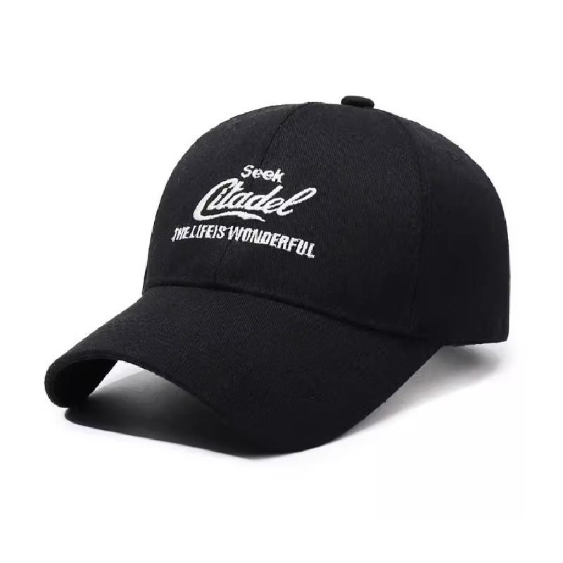 Trendy Letter Embroidery Adjustable Cotton Baseball Hat Details Look Street