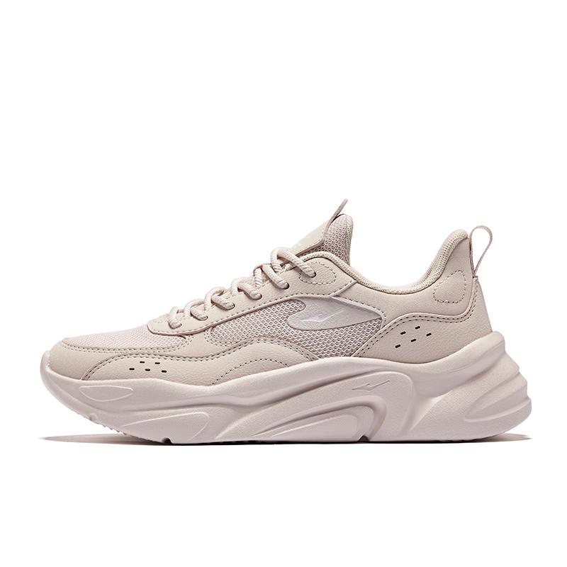 Hongxing Erke Comfortable Retro Trend Durable Breathable Low-Top Casual Shoes Women sneakers Pink Gray 52125202476-102