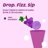 PLIX The Plant Fix Glutathione Effervescent Tablets Grape Flavor For Daily Beauty Drink Clear Glow Support Pack Of 4 x 15 tabs