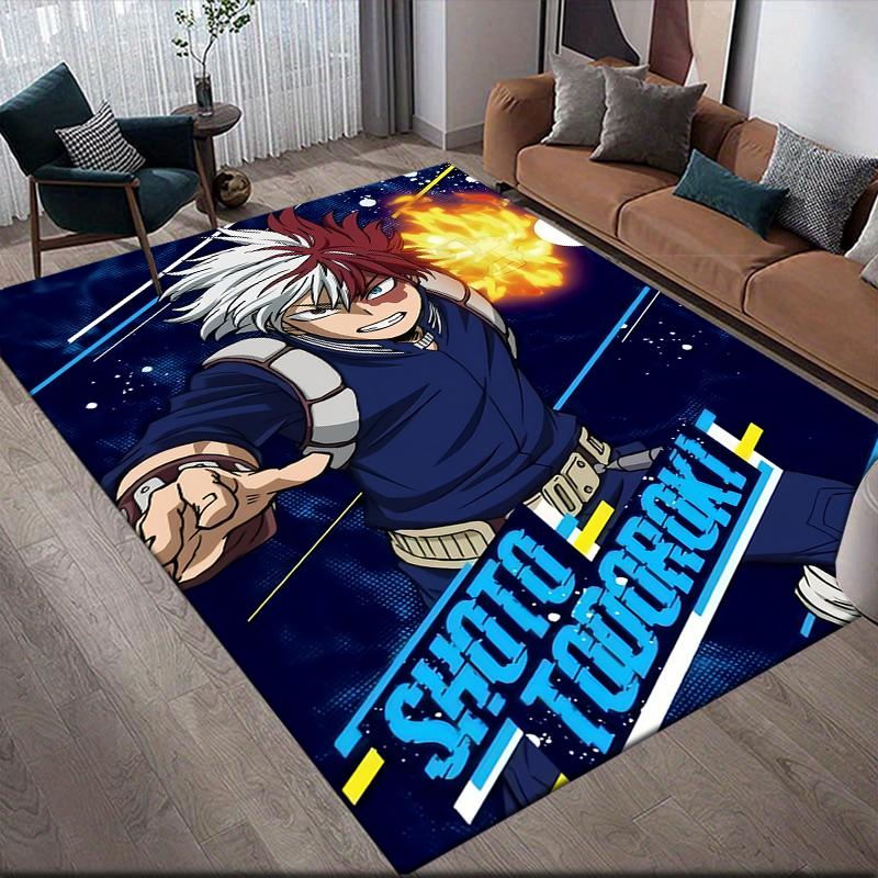 My Hero Academia Character Area Rug, MHA Fan Cozy Carpet, Ideal Gift.chl 60x90cm