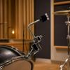 Long-Lasting Bass Drum Hoop Clamp with Mounting Rod Secure Zinc-Alloy