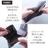 [Leathertone] Tochigi Leather Bi-fold Wallet with Zipper Coin Purse - 4LT0005 (navy)